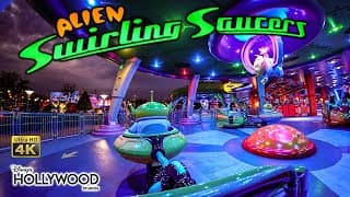 Alien Swirling Saucers